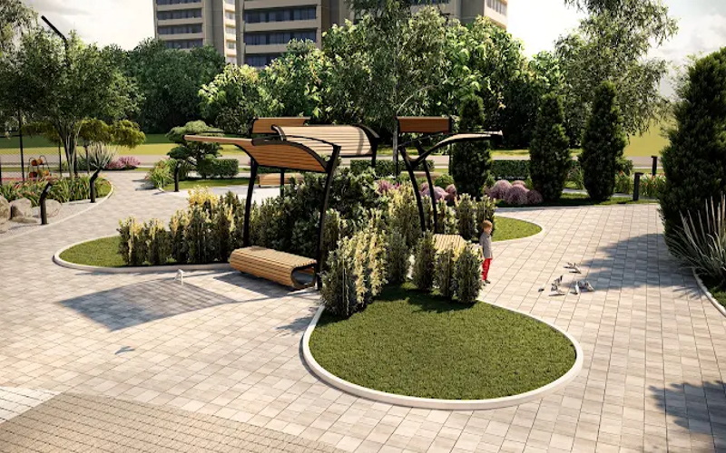 ЖК Зеленодар - Подъезд